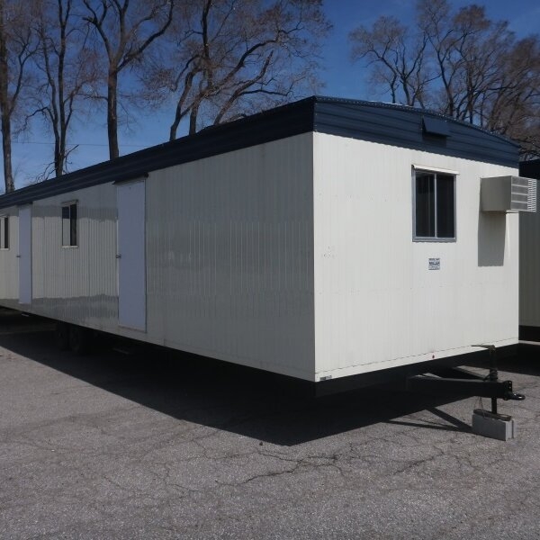 Construction trailer by Miller Office Trailer