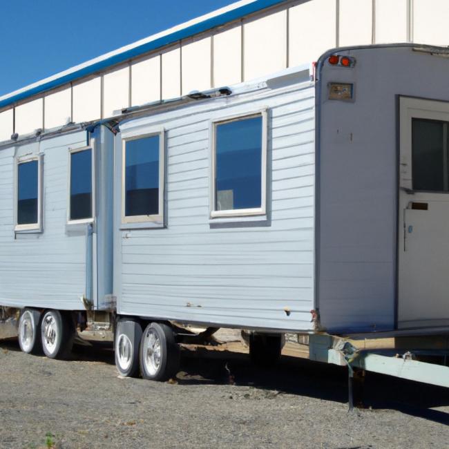 Office space trailers by Miller Office Trailers