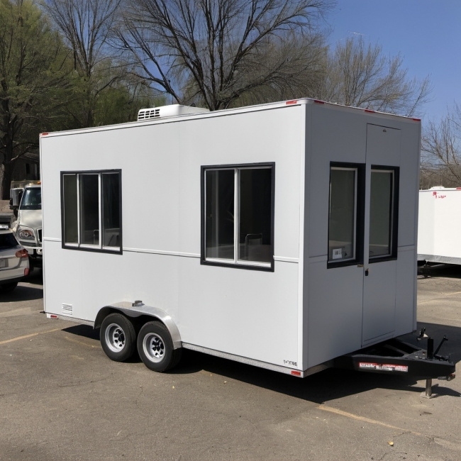 site offices from Miller Office Trailers in Mississauga, Ontario