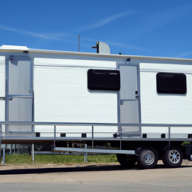 Mobile trailers by Miller Office Trailers