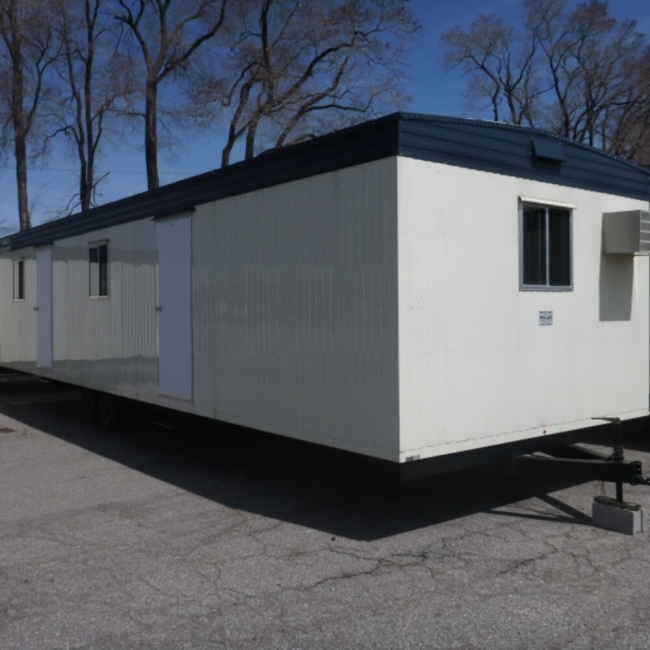 All-weather construction trailers from Miller Office Trailers in Mississauga, Ontario