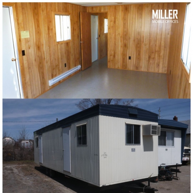 The best site office in Toronto and the GTA from Miller Office Trailers in Mississauga, Ontario.
