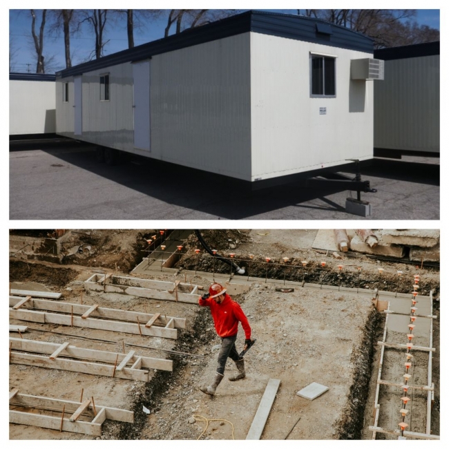 Reliable construction trailers in the GTA from Miller Office Trailers in Mississauga, Ontario.