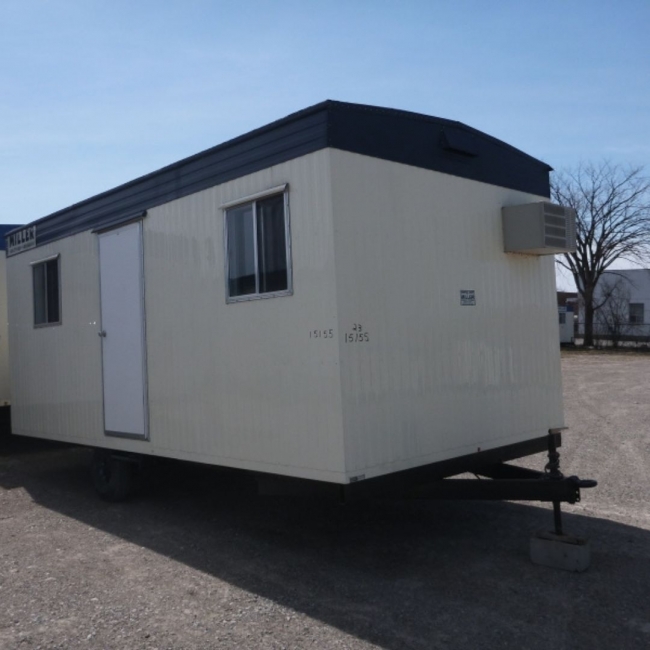 Office space trailers for construction sites from Miller Office Trailers in Mississauga, Ontario.