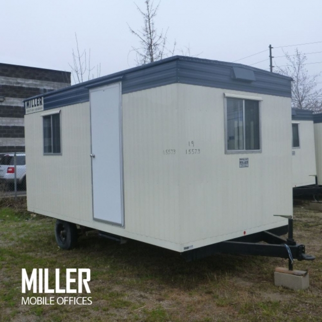 Site offices for work sites from Miller Office Trailers in Mississauga, Ontario.